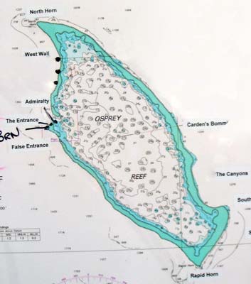osprey reef carte